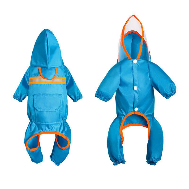 Pet Reflective Raincoat Pet Clothes Pet Gizmokings Warehouse