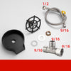 Small Sink Stainless Steel Faucet Household Automatic High Pressure Cup Washer Gizmokings Warehouse