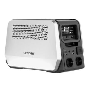 [US Direct] Acenew Neutron 1200 Portable Power Station 1221Wh Solar Generator 1500W AC Outlets Fast Charging Wireless Battery Backup Charger for RC Drones Outdoors Camping Travel Emergency Gizmokings Warehouse
