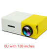 Portable Projector 3D Hd Led Home Theater Cinema HDMI-compatible Usb Audio Projector Yg300 Mini Projector Gizmokings Warehouse
