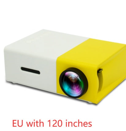 Portable Projector 3D Hd Led Home Theater Cinema HDMI-compatible Usb Audio Projector Yg300 Mini Projector Gizmokings Warehouse