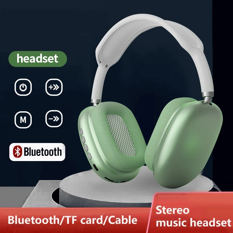 P9 Wireless Bluetooth Headset Outdoor Sports Gaming Wireless Headphones With Mic Noise Cancelling Earbuds Bluetooth Earphones Gizmokings Warehouse