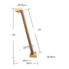 Solid Wood Large Cat Climbing Frame Cat Litter Cat Tree One Cat Shelf Gizmokings Warehouse
