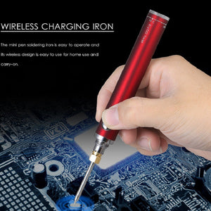 5V Wireless Portable Charging Soldering Iron 510 Interface Welding Repair Tool easy-product-customizer