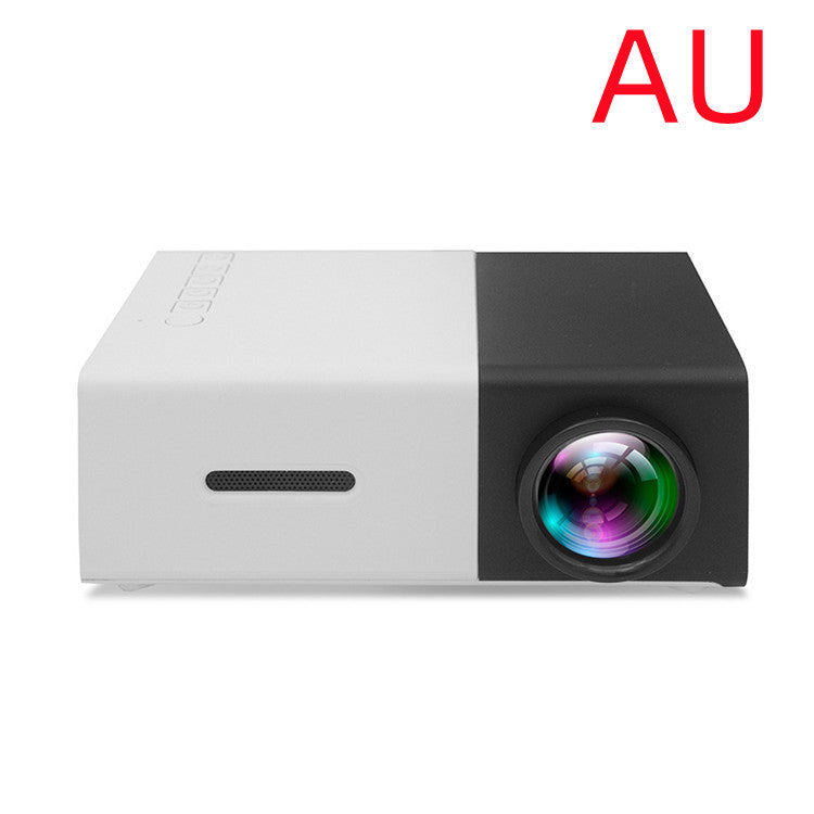 Portable Projector 3D Hd Led Home Theater Cinema HDMI-compatible Usb Audio Projector Yg300 Mini Projector Gizmokings Warehouse