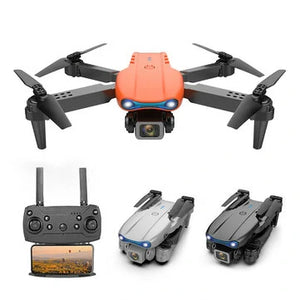 LSRC E99 PRO Mini WiFi FPV with 4K 720P HD Dual Camera Air Hovering 15mins Flying Foldable RC Drone Quadcopter RTF Gizmokings Warehouse