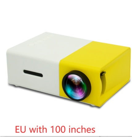 Portable Projector 3D Hd Led Home Theater Cinema HDMI-compatible Usb Audio Projector Yg300 Mini Projector Gizmokings Warehouse