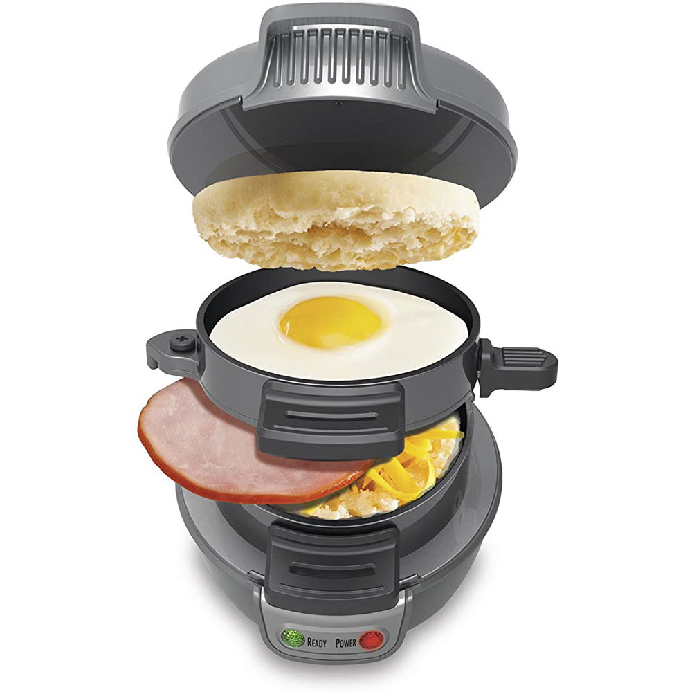 Household Breakfast Machine Hamburg Sandwich Maker With Egg Cooker Ring Machine Bread Sandwich Machine Waffle Machine Gizmokings Warehouse