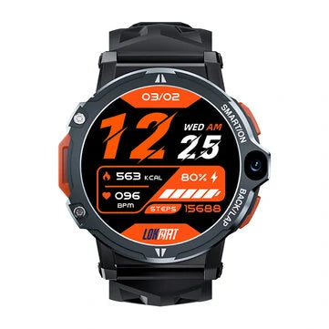 LOKMAT APPLLP 6 Pro 4G Smartwatch - Dual Camera, GPS, Music & More Banggood Dropship