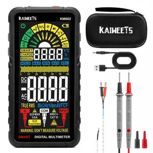 Smart Multimeter Digital Intelligent True RMS 6000 Counts Mini Portable AC/DC Test Tool Gizmokings Warehouse