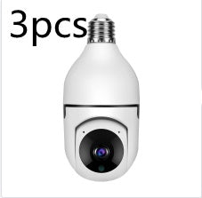 WiFi CAMERA 1080P Bulb 4X Zoom Camera E27 Home 5GWiFi Alarm Monitor Gizmokings Warehouse