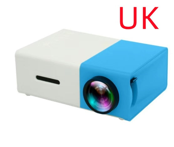 Portable Projector 3D Hd Led Home Theater Cinema HDMI-compatible Usb Audio Projector Yg300 Mini Projector Gizmokings Warehouse
