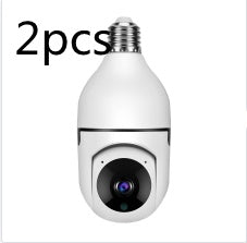 WiFi CAMERA 1080P Bulb 4X Zoom Camera E27 Home 5GWiFi Alarm Monitor Gizmokings Warehouse