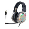 USB Headset Gaming Headset RGB Luminous Gaming Wired Headset With Microphone Gizmokings Warehouse